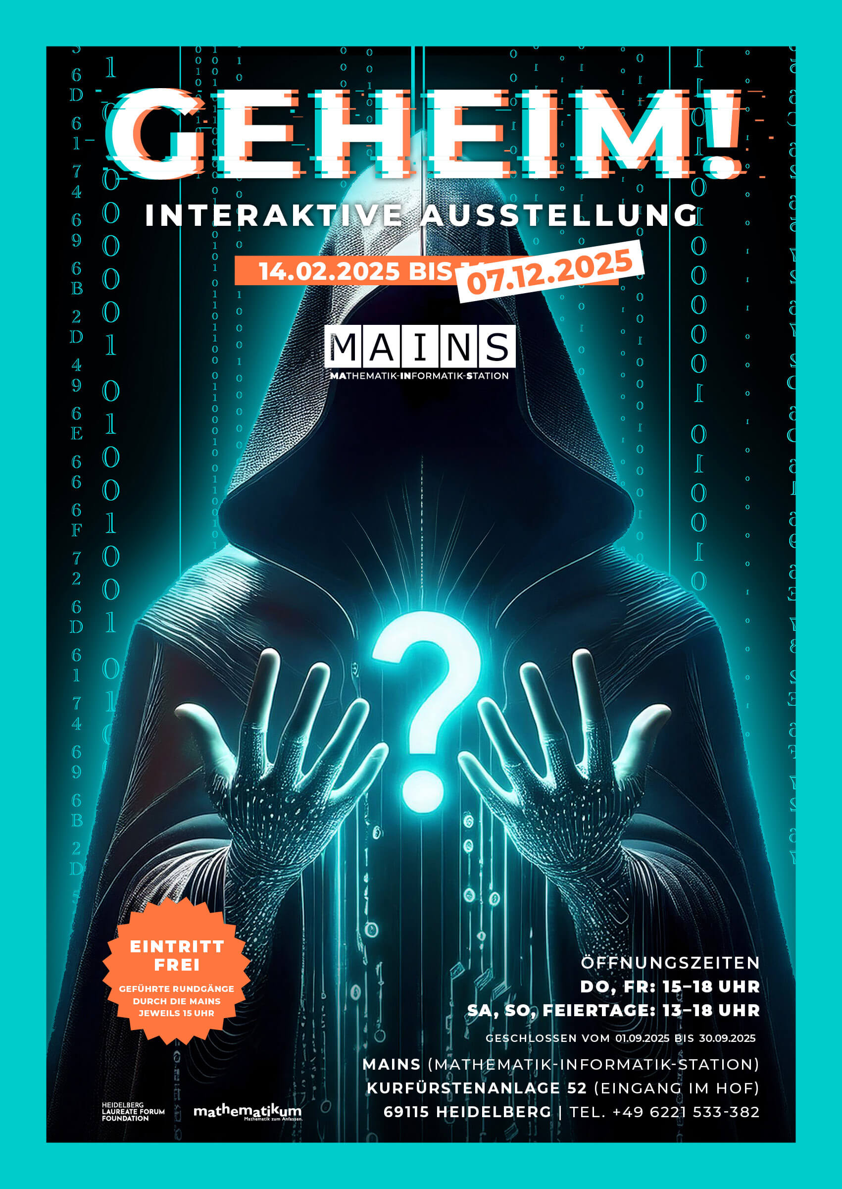 Poster of the exhibition Secret.